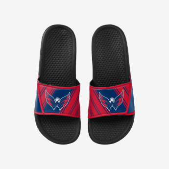 Washington Capitals pánske šľapky Legacy Velcro Sport Slide Slipper