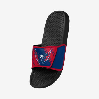 Washington Capitals pánske šľapky Legacy Velcro Sport Slide Slipper