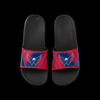 Washington Capitals pánske šľapky Legacy Velcro Sport Slide Slipper