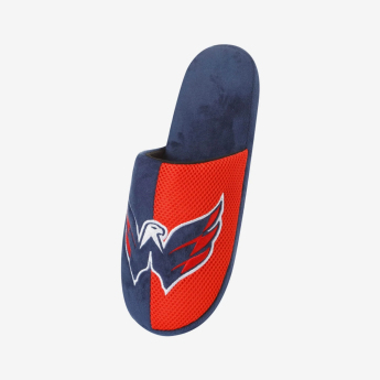 Washington Capitals pánske šľapky Logo Staycation Slipper