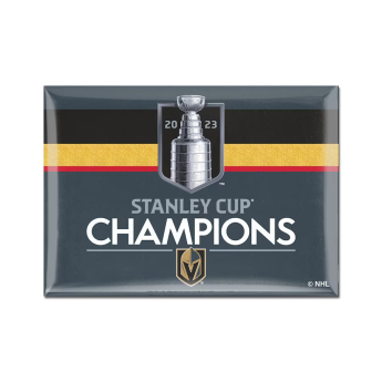 Vegas Golden Knights magnetka 2023 Stanley Cup Champions Metal Fridge Magnet