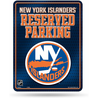 New York Islanders ceduľa na stenu Auto Reserved Parking