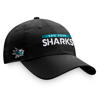 San Jose Sharks čiapka baseballová šiltovka Unstr Adj Black