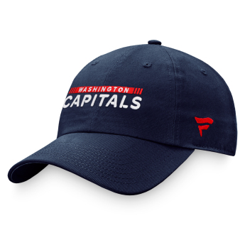 Washington Capitals čiapka baseballová šiltovka Unstr Adj Athletic Navy