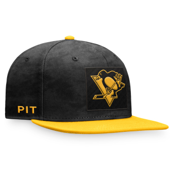 Pittsburgh Penguins čiapka flat šiltovka Black-Yellow Gold