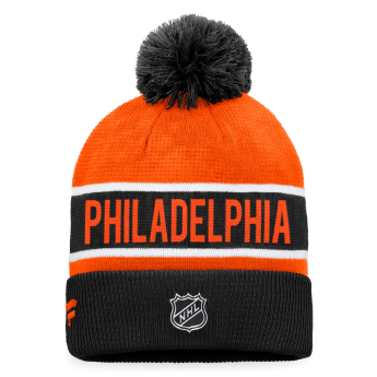 Philadelphia Flyers zimná čiapka Black-Dark Orange