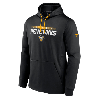 Pittsburgh Penguins pánska mikina s kapucňou RINK Performance Black-Yellow Gold