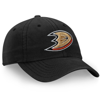 Anaheim Ducks čiapka baseballová šiltovka NHL Core Black Curved Unstructured Strapback Cap