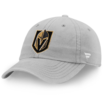 Vegas Golden Knights čiapka baseballová šiltovka NHL Core Grey Curved Unstructured Strapback Cap