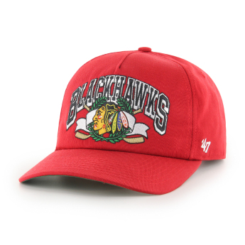 Chicago Blackhawks čiapka baseballová šiltovka Laurel ’47 CAPTAIN DTR red