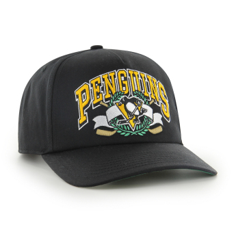 Pittsburgh Penguins čiapka baseballová šiltovka Laurel ’47 CAPTAIN DTR black