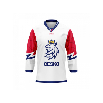 Hokejové reprezentácie hokejový dres Czech Republic white David Krejčí #46