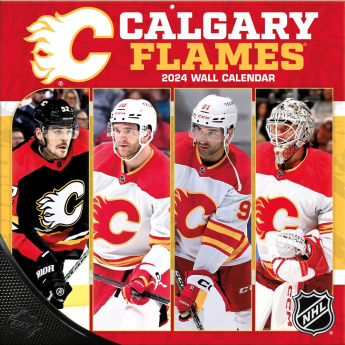Calgary Flames kalendár 2024 Wall Calendar