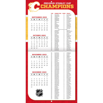 Calgary Flames kalendár 2024 Wall Calendar