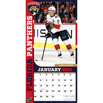 Florida Panthers kalendár 2024 Wall Calendar