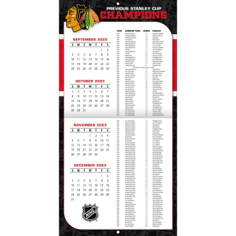 Chicago Blackhawks kalendár 2024 Wall Calendar