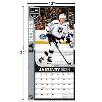 Los Angeles Kings kalendár 2024 Wall Calendar