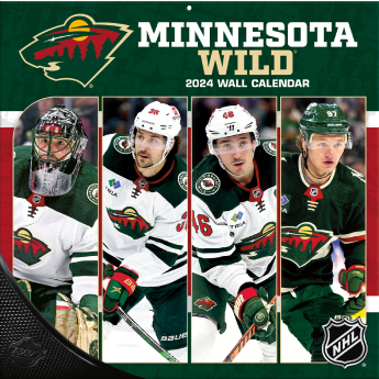 Minnesota Wild kalendár 2024 Wall Calendar