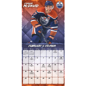 NHL produkty kalendár Superstars 2024 Wall Calendar