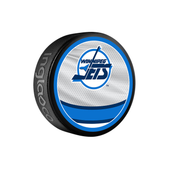 Winnipeg Jets puk Reverse Retro Jersey 2022 Souvenir Collector Hockey Puck