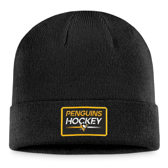 Pittsburgh Penguins zimná čiapka Authentic Pro Prime Cuffed Beanie black