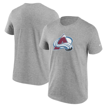 Colorado Avalanche pánske tričko Primary Logo Graphic T-Shirt Sport Gray Heather