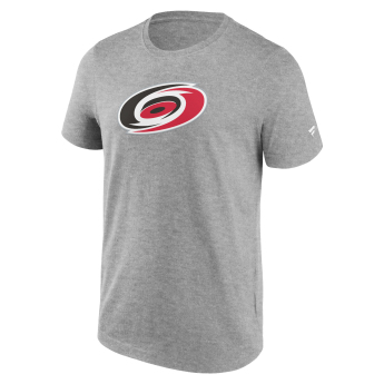 Carolina Hurricanes pánske tričko Primary Logo Graphic T-Shirt Sport Gray Heather