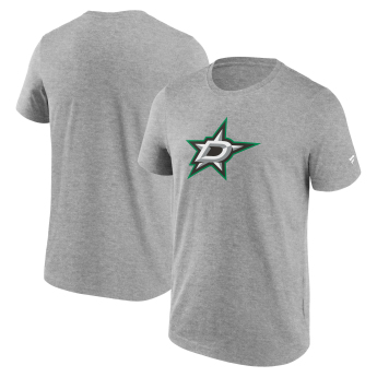 Dallas Stars pánske tričko Primary Logo Graphic T-Shirt Sport Gray Heather