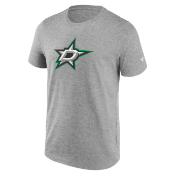 Dallas Stars pánske tričko Primary Logo Graphic T-Shirt Sport Gray Heather