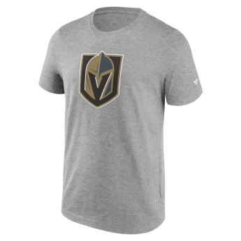Vegas Golden Knights pánske tričko Primary Logo Graphic T-Shirt Sport Gray Heather