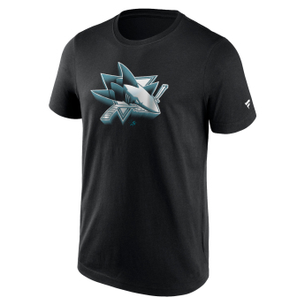 San Jose Sharks pánske tričko Chrome Graphic T-Shirt Black