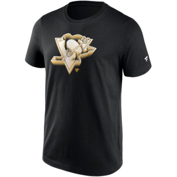 Pittsburgh Penguins pánske tričko Chrome Graphic T-Shirt Black