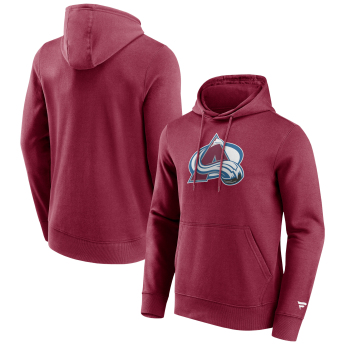 Colorado Avalanche pánska mikina s kapucňou Primary Logo Graphic Hoodie Rhododendron