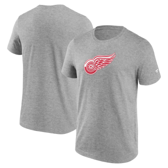 Detroit Red Wings pánske tričko Logo Graphic Sport Gray Heather