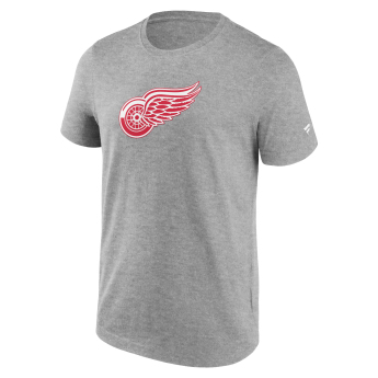 Detroit Red Wings pánske tričko Logo Graphic Sport Gray Heather
