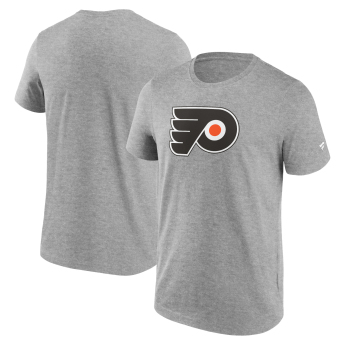 Philadelphia Flyers pánske tričko Primary Logo Graphic Sport Gray Heather