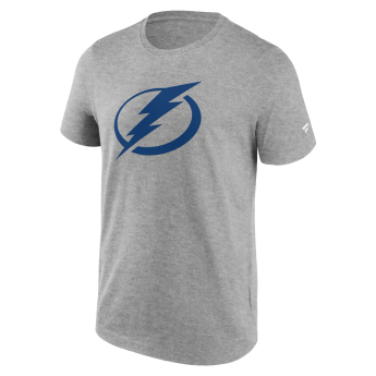 Tampa Bay Lightning pánske tričko Primary Logo Graphic Sport Gray Heather