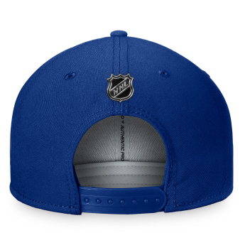 Toronto Maple Leafs čiapka flat šiltovka Authentic Pro Prime Flat Brim Snapback blue