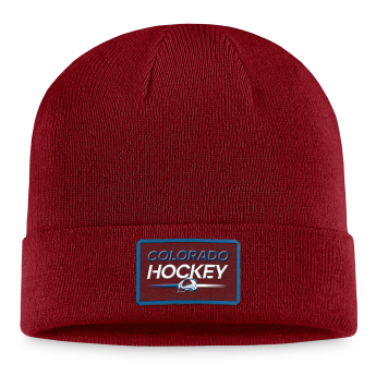 Colorado Avalanche zimná čiapka Authentic Pro Prime Cuffed Beanie red