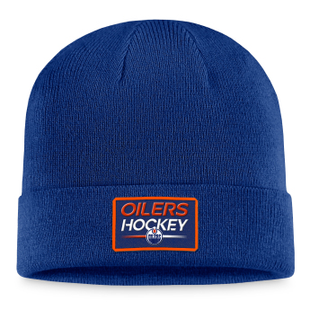 Edmonton Oilers zimná čiapka Authentic Pro Prime Cuffed Beanie blue