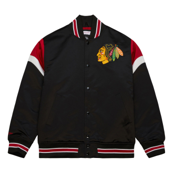 Chicago Blackhawks pánska bunda NHL Heavyweight Satin Jacket