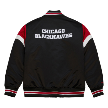 Chicago Blackhawks pánska bunda NHL Heavyweight Satin Jacket