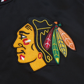 Chicago Blackhawks pánska bunda NHL Heavyweight Satin Jacket