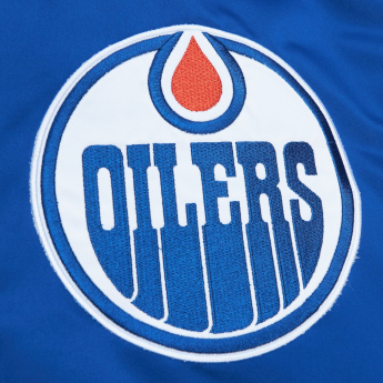 Edmonton Oilers pánska bunda NHL Heavyweight Satin Jacket