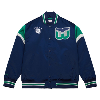 Hartford Whalers pánska bunda NHL Heavyweight Satin Jacket