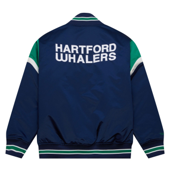 Hartford Whalers pánska bunda NHL Heavyweight Satin Jacket