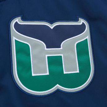 Hartford Whalers pánska bunda NHL Heavyweight Satin Jacket