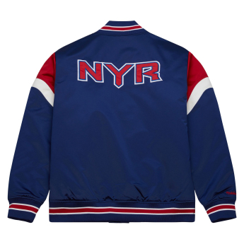 New York Rangers pánska bunda NHL Heavyweight Satin Jacket