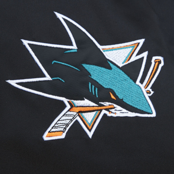 San Jose Sharks pánska bunda NHL Heavyweight Satin Jacket