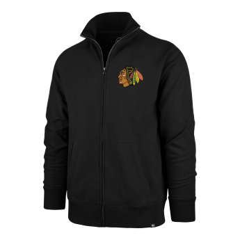 Chicago Blackhawks pánska mikina Core Islington Track Jacket Jet Black